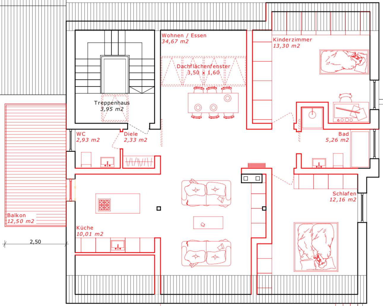 Prenájom bytu 4-izbový 93 m², Meitingen, Bavorsko Prenájom bytu 4-izbový 93 m², Meitingen, Bavorsko