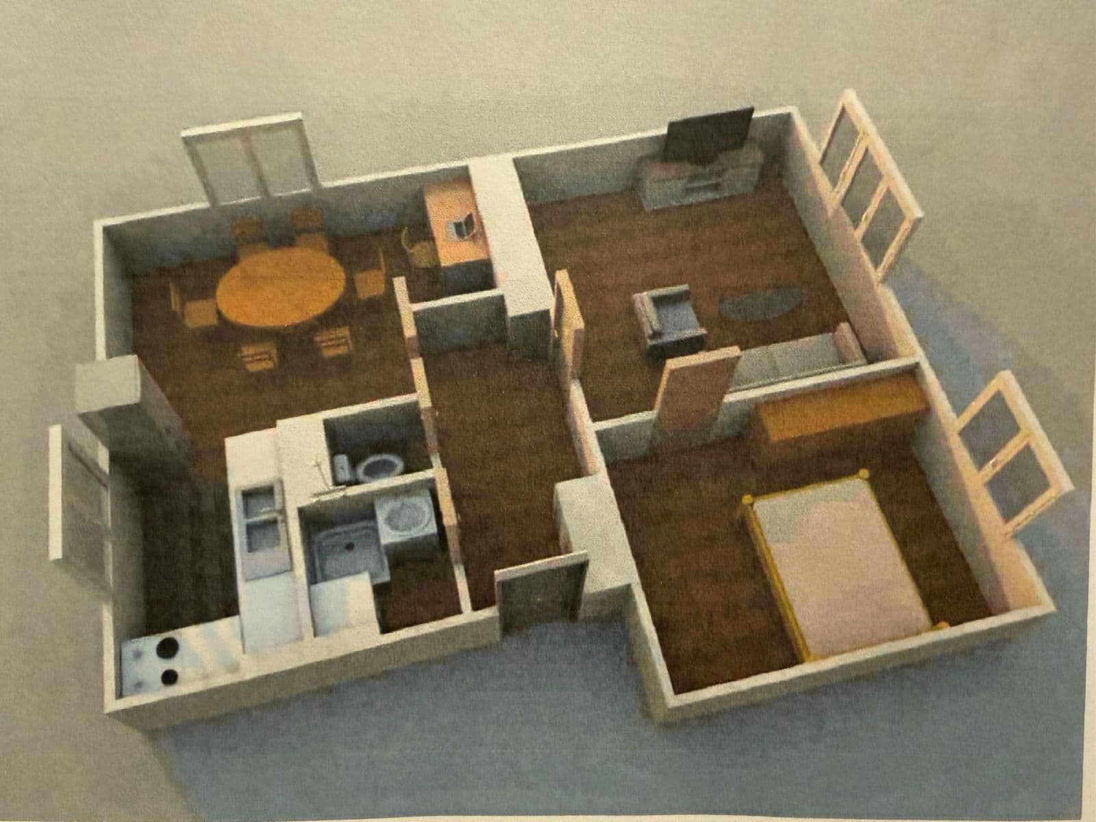 Prenájom bytu 3-izbový 64 m², Stárkov, Královéhradecký kraj Prenájom bytu 3-izbový 64 m², Stárkov, Královéhradecký kraj