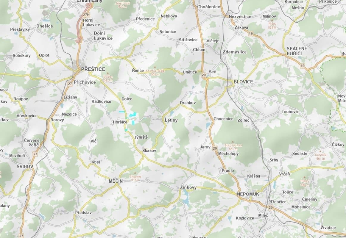 Predaj pozemku 292.547 m², Horšice, Plzeňský kraj Predaj pozemku 292.547 m², Horšice, Plzeňský kraj