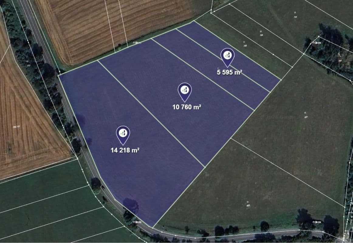Predaj pozemku 286.134 m², Horšice, Plzeňský kraj Predaj pozemku 286.134 m², Horšice, Plzeňský kraj