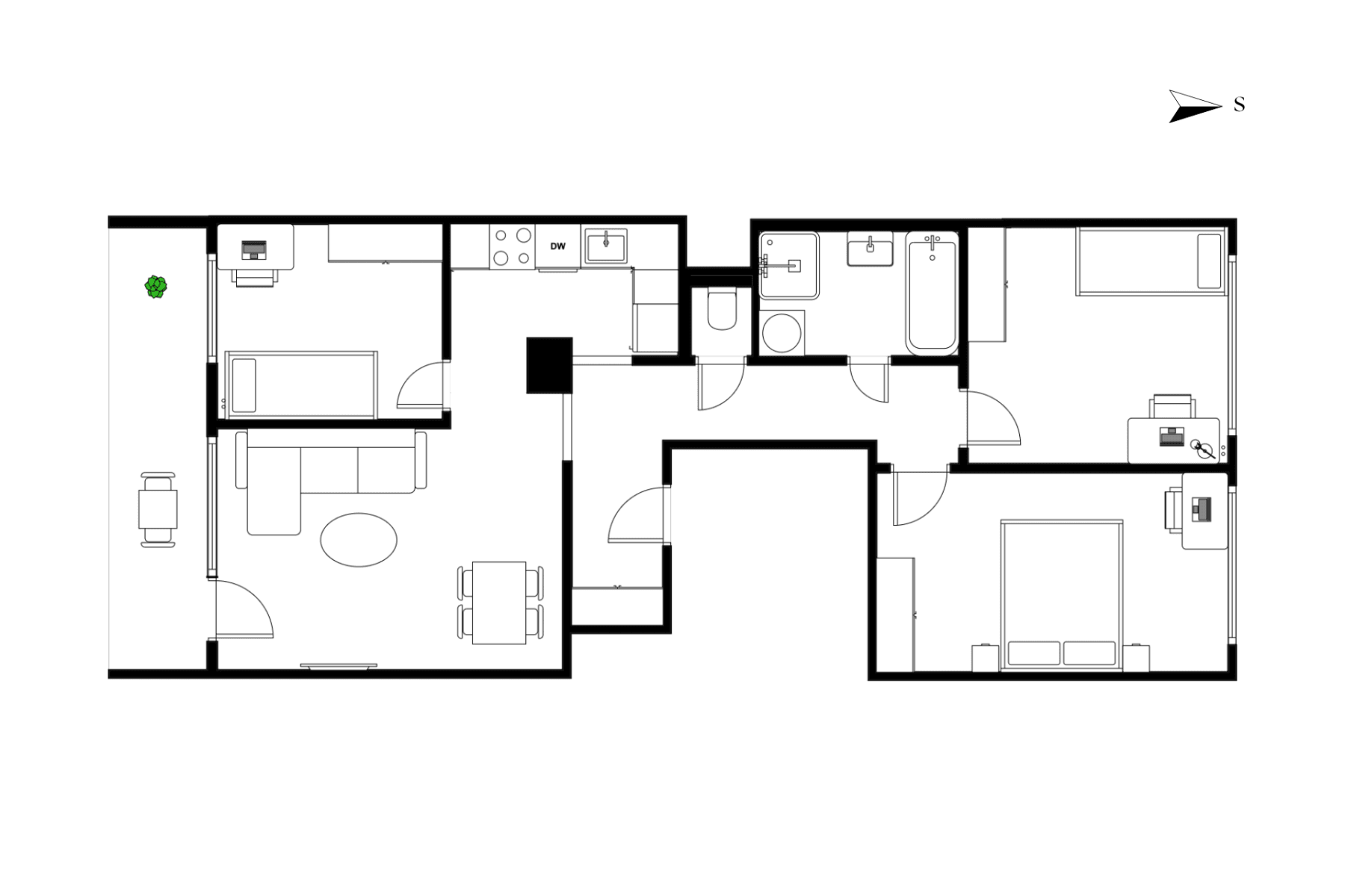 Predaj bytu 4-izbový 76 m², Poznaňská, Praha, Praha Predaj bytu 4-izbový 76 m², Poznaňská, Praha, Praha