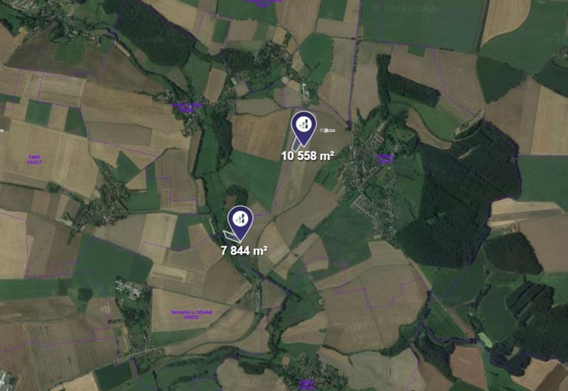 Predaj pozemku 18.402 m², Jičíněves, Královéhradecký kraj Predaj pozemku 18.402 m², Jičíněves, Královéhradecký kraj