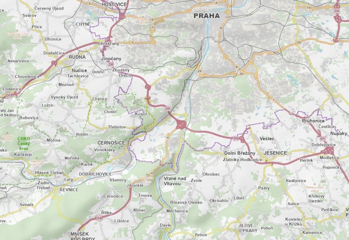 Predaj pozemku 19.745 m², Dobřichovice, Středočeský kraj Predaj pozemku 19.745 m², Dobřichovice, Středočeský kraj