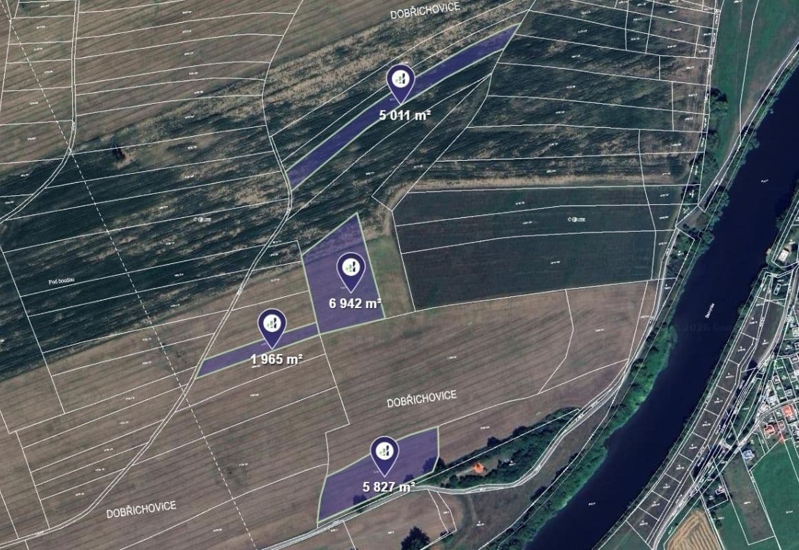 Predaj pozemku 19.745 m², Dobřichovice, Středočeský kraj Predaj pozemku 19.745 m², Dobřichovice, Středočeský kraj