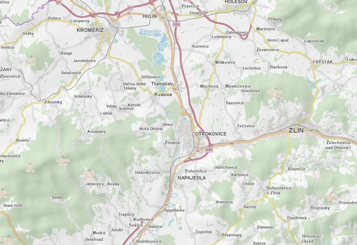Predaj pozemku 7.710 m², Nová Dědina, Zlínský kraj Predaj pozemku 7.710 m², Nová Dědina, Zlínský kraj