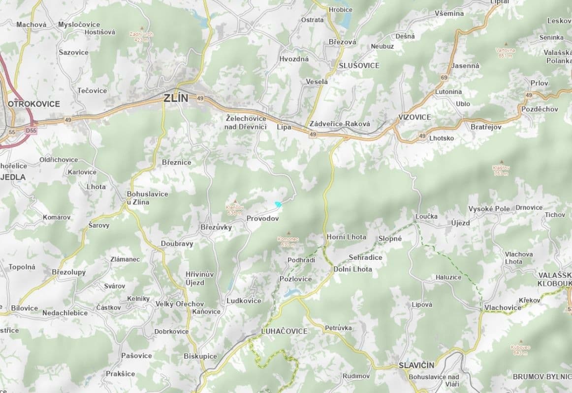 Predaj pozemku 74.531 m², Provodov, Zlínský kraj Predaj pozemku 74.531 m², Provodov, Zlínský kraj