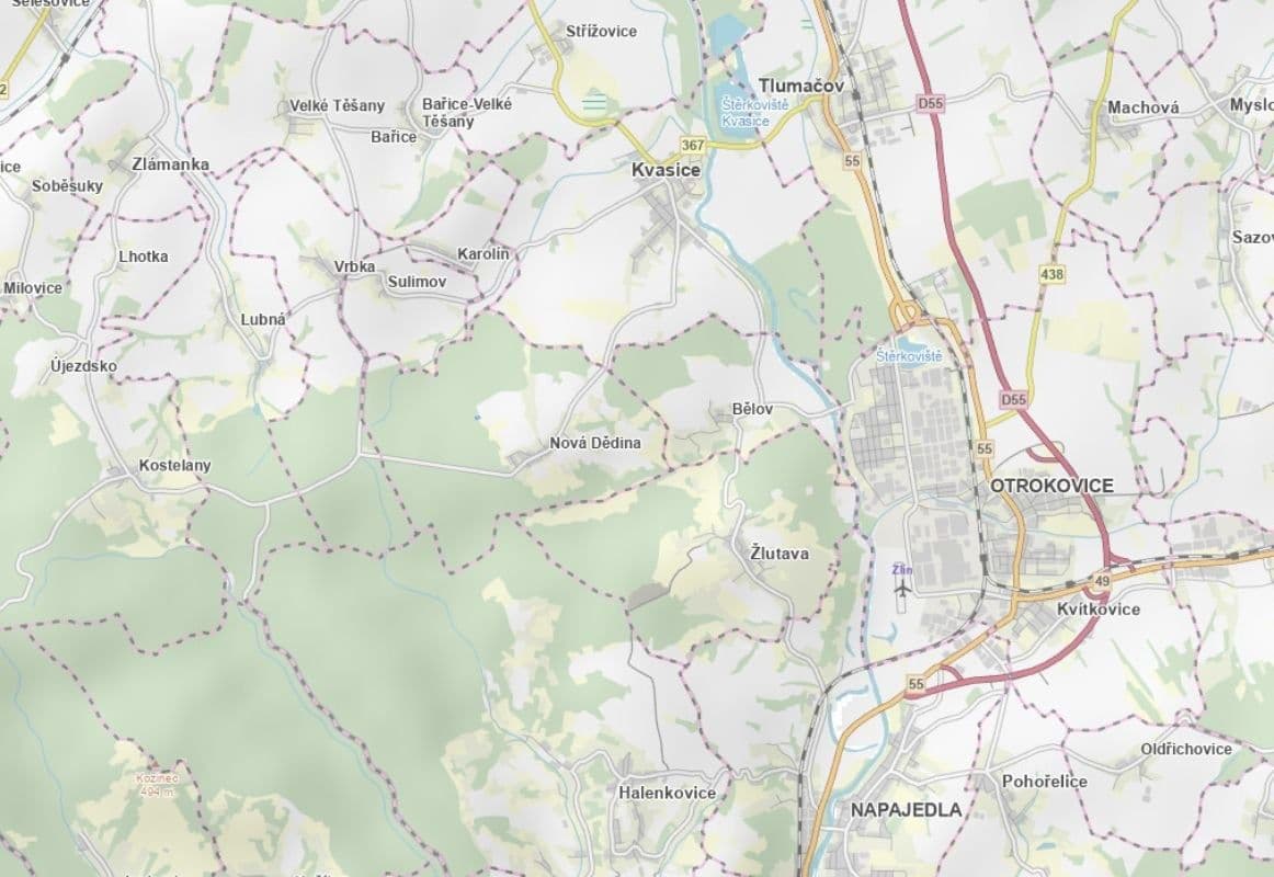 Predaj pozemku 5.860 m², Nová Dědina, Zlínský kraj Predaj pozemku 5.860 m², Nová Dědina, Zlínský kraj