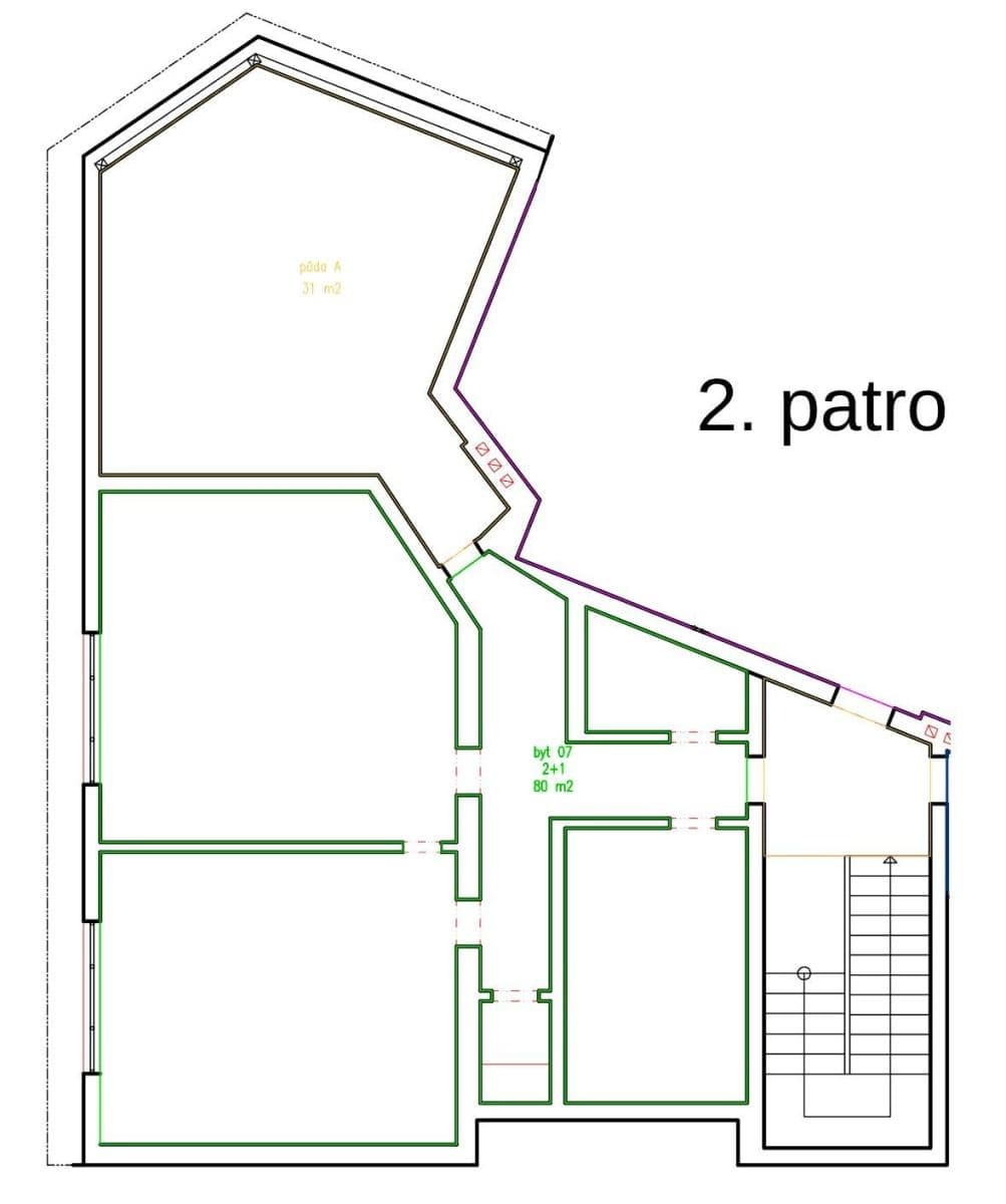 Prenájom bytu 2-izbový 80 m², Matějovského, Praha, Praha Prenájom bytu 2-izbový 80 m², Matějovského, Praha, Praha