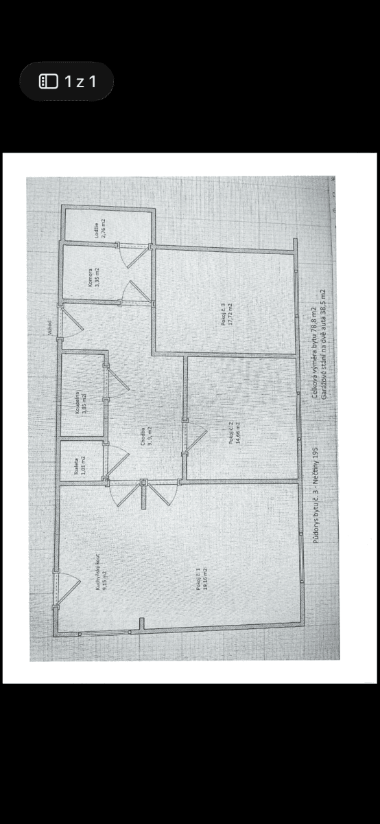 Predaj bytu 3-izbový 79 m², Nečtiny, Plzeňský kraj Predaj bytu 3-izbový 79 m², Nečtiny, Plzeňský kraj