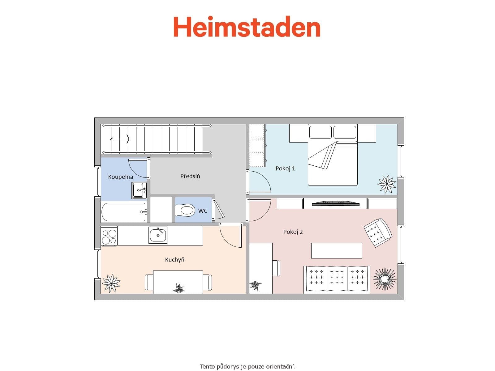 Prenájom bytu 2-izbový 54 m², Pokrok, Karviná, Moravskoslezský kraj Prenájom bytu 2-izbový 54 m², Pokrok, Karviná, Moravskoslezský kraj