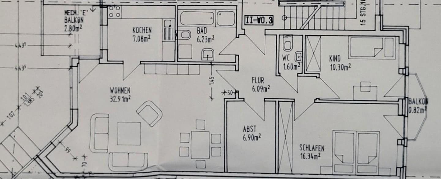 Prenájom bytu 3-izbový 91 m², Krumme Straße 14, Stadthagen, Dolné Sasko Prenájom bytu 3-izbový 91 m², Krumme Straße 14, Stadthagen, Dolné Sasko