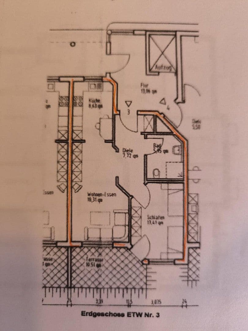 Prenájom bytu 2-izbový 60 m², Altlußheimer Straße 57, Neulußheim, Bádensko-Wurttembersko Prenájom bytu 2-izbový 60 m², Altlußheimer Straße 57, Neulußheim, Bádensko-Wurttembersko