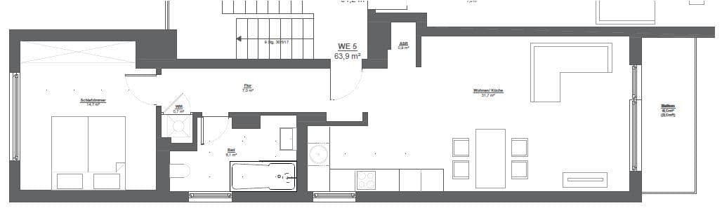 Predaj bytu 2-izbový 65 m², Leydenallee 37, Berlin, Berlín Predaj bytu 2-izbový 65 m², Leydenallee 37, Berlin, Berlín