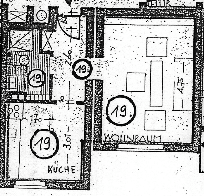 Prenájom bytu 1-izbový 33 m², Oberhausen, Severné Porýnie - Westfálsko Prenájom bytu 1-izbový 33 m², Oberhausen, Severné Porýnie - Westfálsko