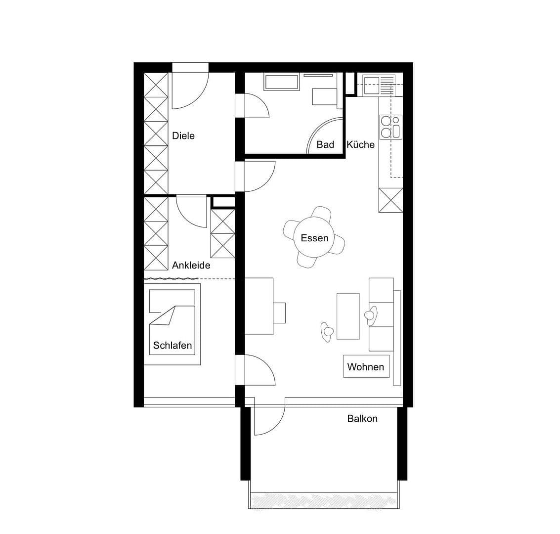 Prenájom bytu 2-izbový 54 m², Wilhelm-Busch-Weg 3, Flein, Bádensko-Wurttembersko Prenájom bytu 2-izbový 54 m², Wilhelm-Busch-Weg 3, Flein, Bádensko-Wurttembersko