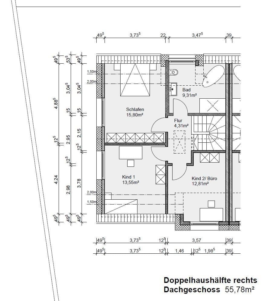 Prenájom domu 128 m², pozemek 320 m², Detmold, Severné Porýnie - Westfálsko Prenájom domu 128 m², pozemek 320 m², Detmold, Severné Porýnie - Westfálsko