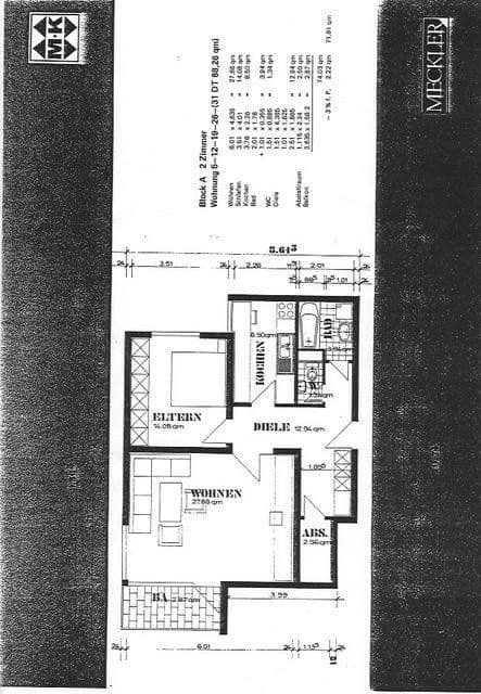 Predaj bytu 2-izbový 72 m², Güldensteinstraße 22, Heilbronn, Bádensko-Wurttembersko Predaj bytu 2-izbový 72 m², Güldensteinstraße 22, Heilbronn, Bádensko-Wurttembersko