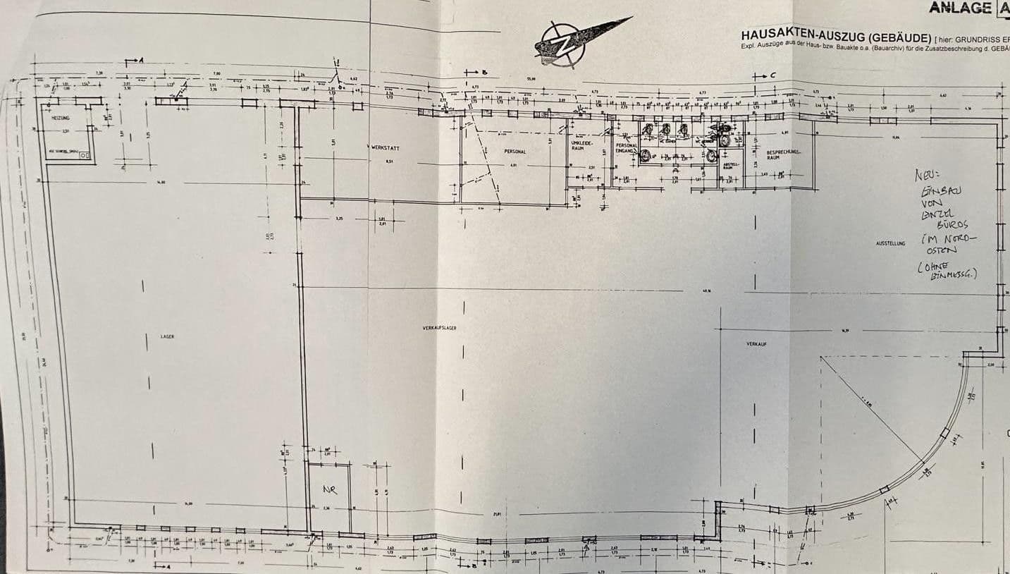 Prenájom nebytového priestoru 3.384 m², Fulda, Hesensko Prenájom nebytového priestoru 3.384 m², Fulda, Hesensko