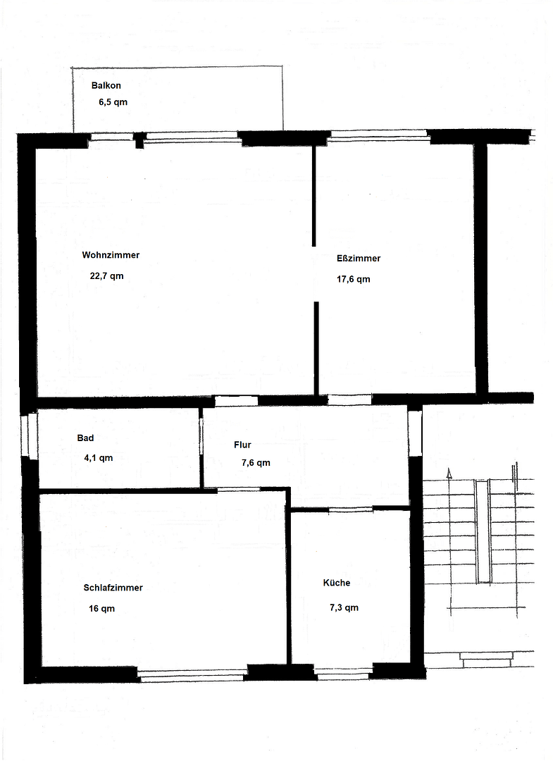 Prenájom bytu 3-izbový 75 m², Hannover, Dolné Sasko Prenájom bytu 3-izbový 75 m², Hannover, Dolné Sasko