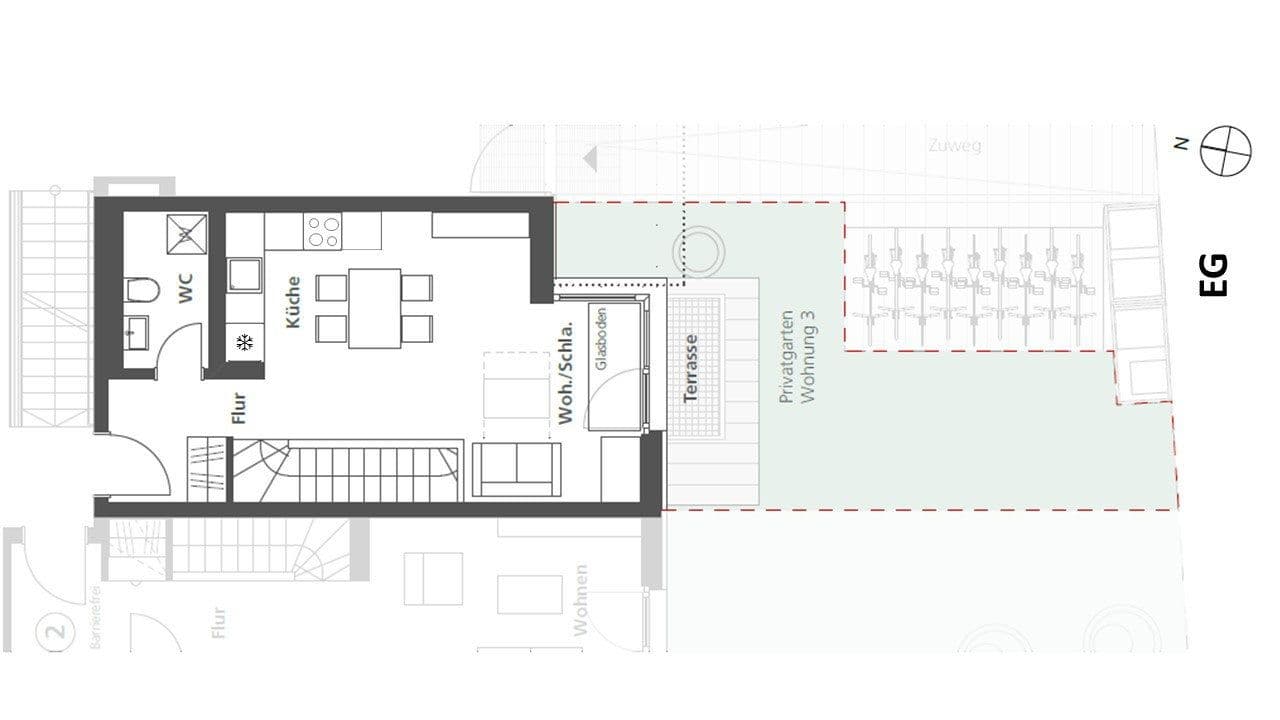 Prenájom bytu 2-izbový 60 m², Siegmund-Schacky-Str. 15, München, Bavorsko Prenájom bytu 2-izbový 60 m², Siegmund-Schacky-Str. 15, München, Bavorsko