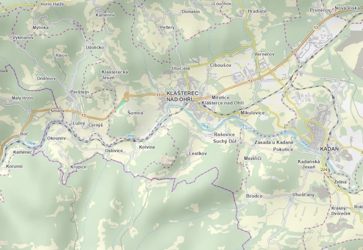 Predaj pozemku 27.592 m², Klášterec nad Ohří, Ústecký kraj Predaj pozemku 27.592 m², Klášterec nad Ohří, Ústecký kraj