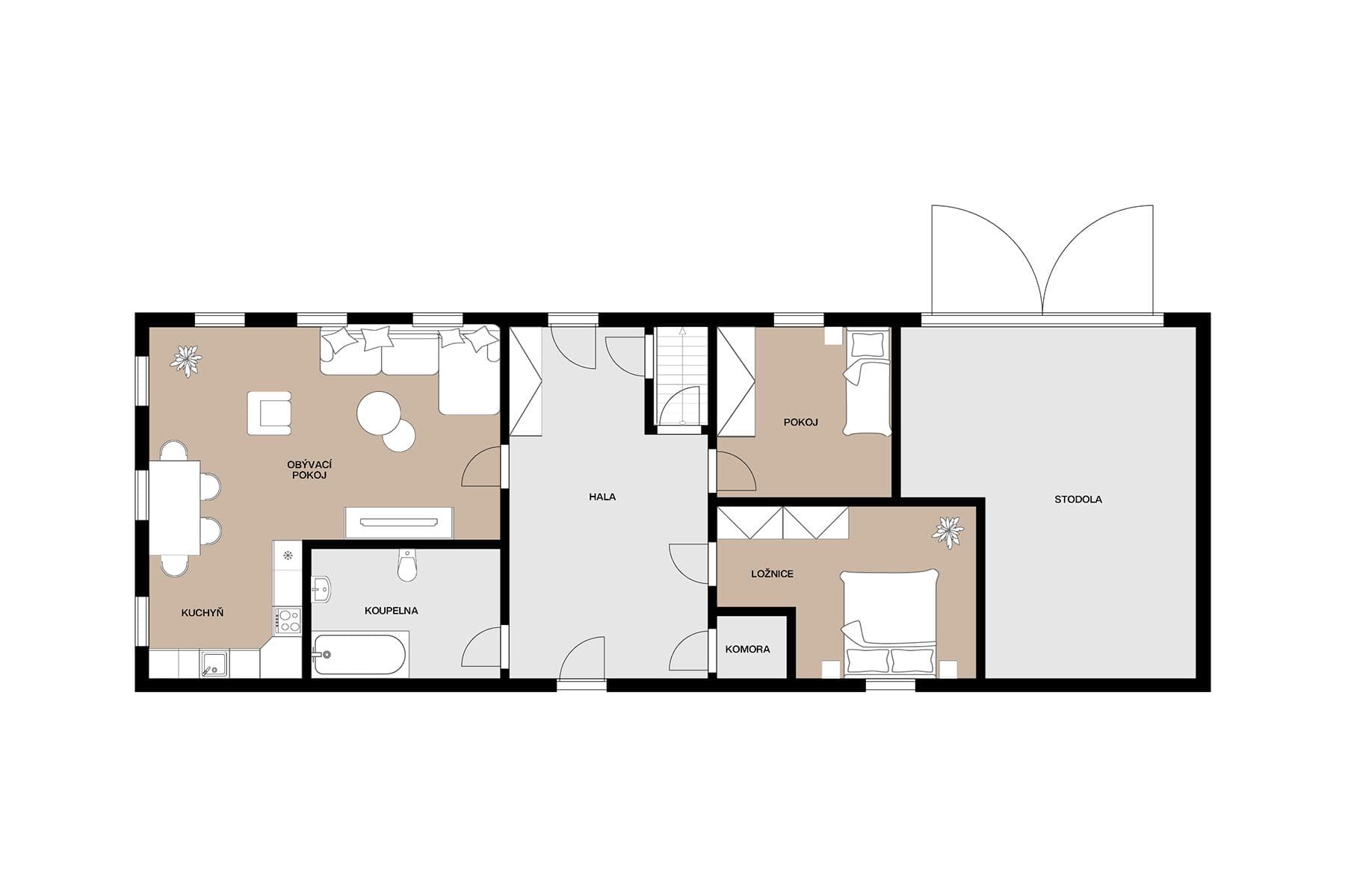 Predaj rekreačného objektu 260 m², pozemek 8.447 m², Kryštofovo Údolí, Liberecký kraj Predaj rekreačného objektu 260 m², pozemek 8.447 m², Kryštofovo Údolí, Liberecký kraj