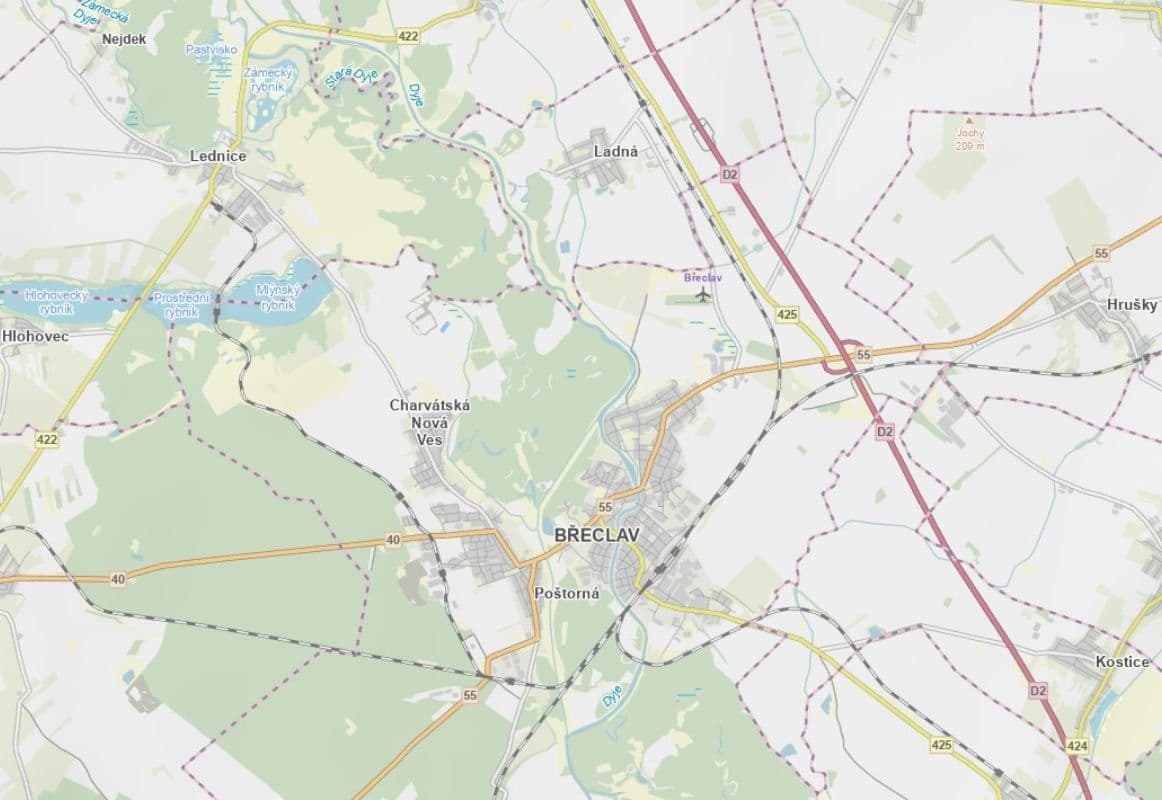 Predaj pozemku 7.119 m², Břeclav, Jihomoravský kraj Predaj pozemku 7.119 m², Břeclav, Jihomoravský kraj