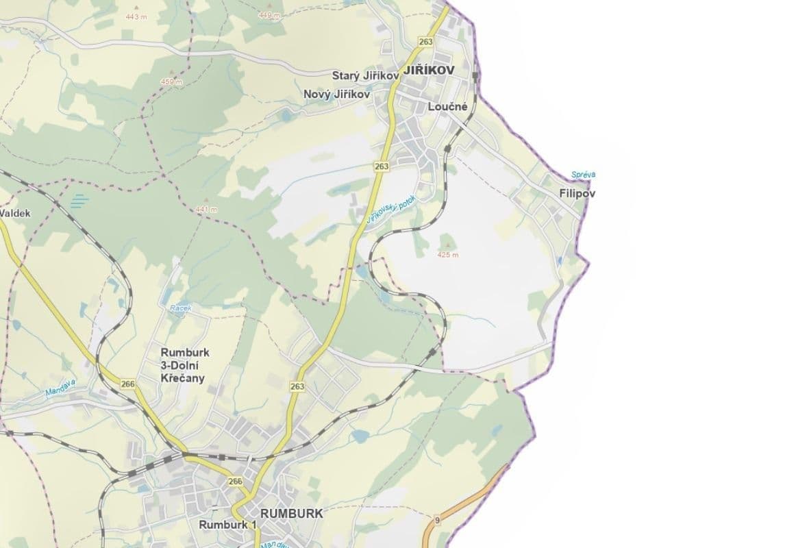 Predaj pozemku 1.431 m², Jiříkov, Ústecký kraj Predaj pozemku 1.431 m², Jiříkov, Ústecký kraj