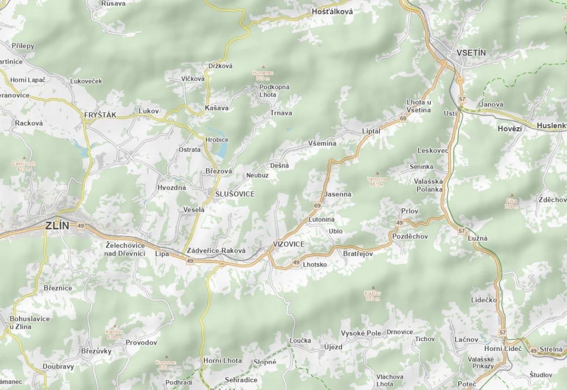 Predaj pozemku 5.647 m², Lutonina, Zlínský kraj Predaj pozemku 5.647 m², Lutonina, Zlínský kraj