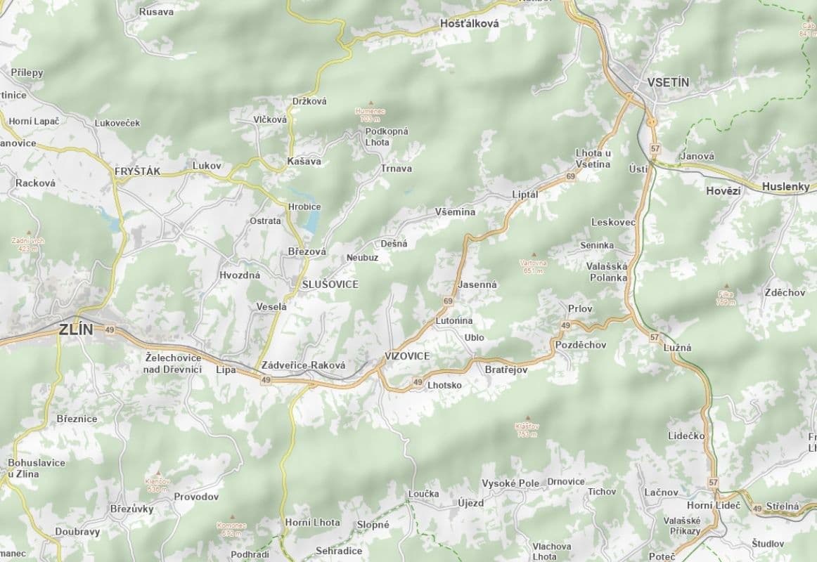Predaj pozemku 3.479 m², Lutonina, Zlínský kraj Predaj pozemku 3.479 m², Lutonina, Zlínský kraj