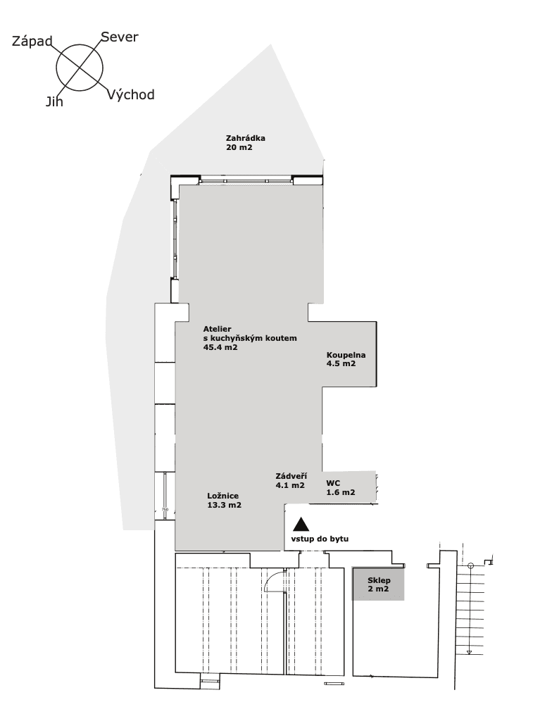 Predaj bytu 2-izbový 69 m², Na vápenném, Praha, Praha Predaj bytu 2-izbový 69 m², Na vápenném, Praha, Praha