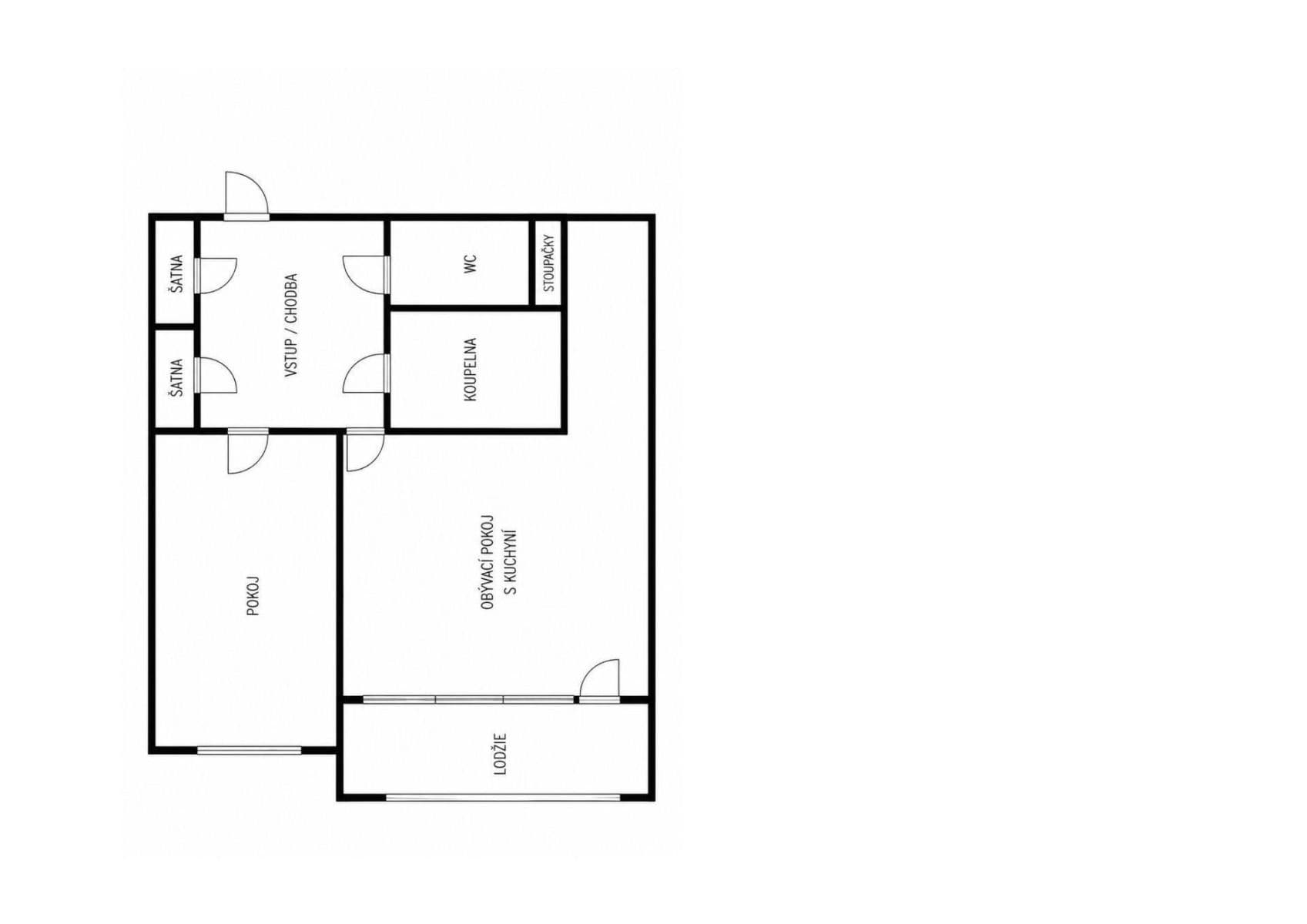Predaj bytu 2-izbový 52 m², Oderská, Brno, Jihomoravský kraj Predaj bytu 2-izbový 52 m², Oderská, Brno, Jihomoravský kraj