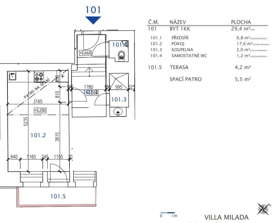 Predaj bytu 1-izbový 29 m², V Šáreckém údolí, Praha, Praha Predaj bytu 1-izbový 29 m², V Šáreckém údolí, Praha, Praha