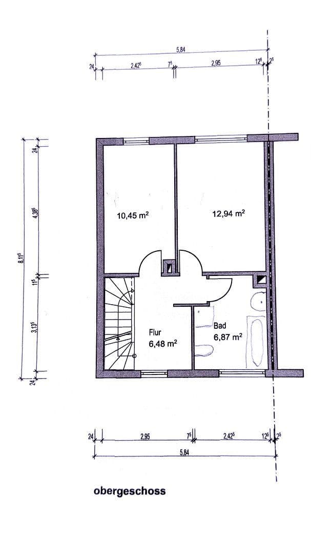 Predaj domu 91 m², pozemek 341 m², Kriftel, Hesensko Predaj domu 91 m², pozemek 341 m², Kriftel, Hesensko