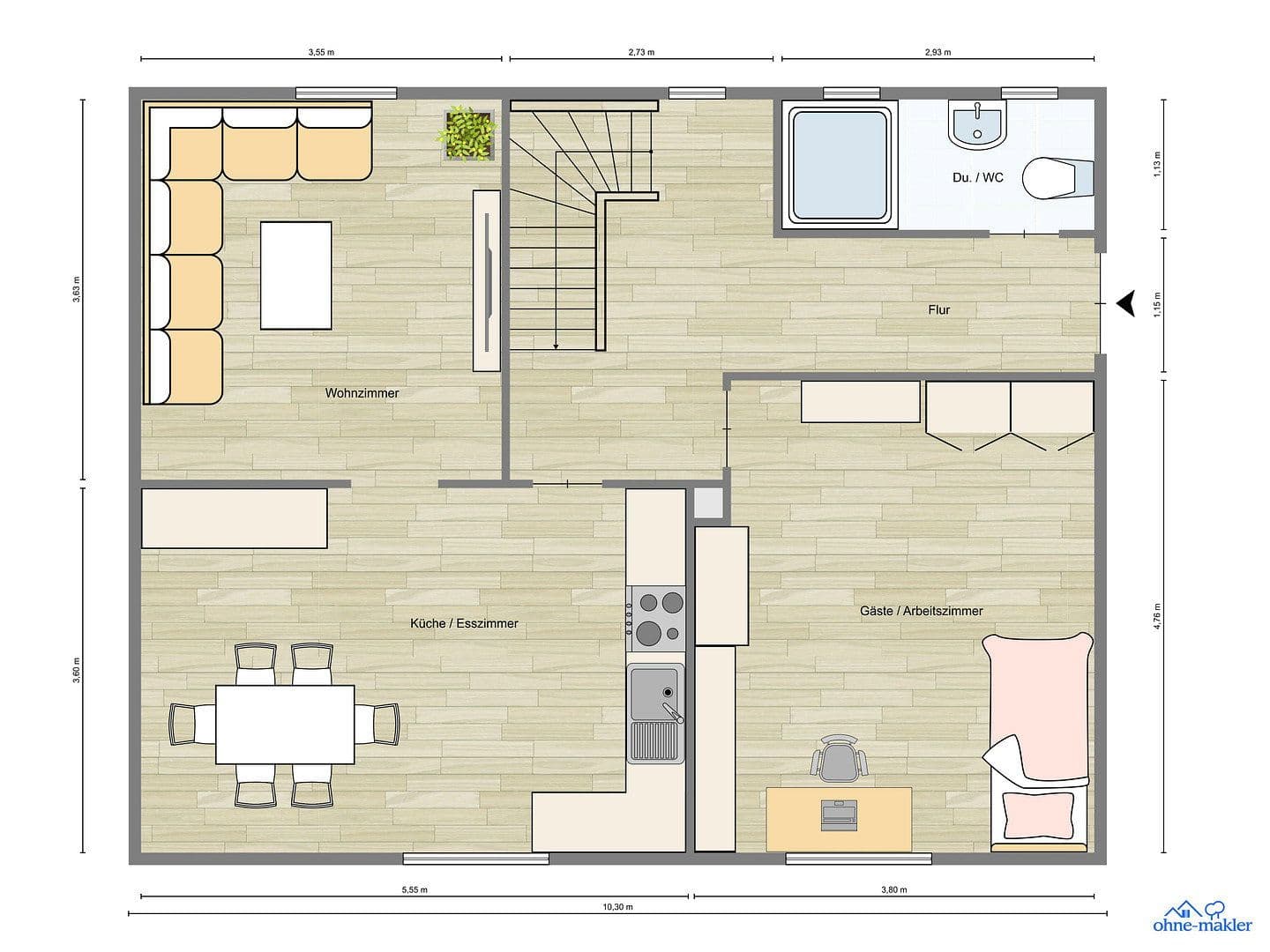 Predaj domu 120 m², pozemek 286 m², Absberg, Bavorsko Predaj domu 120 m², pozemek 286 m², Absberg, Bavorsko