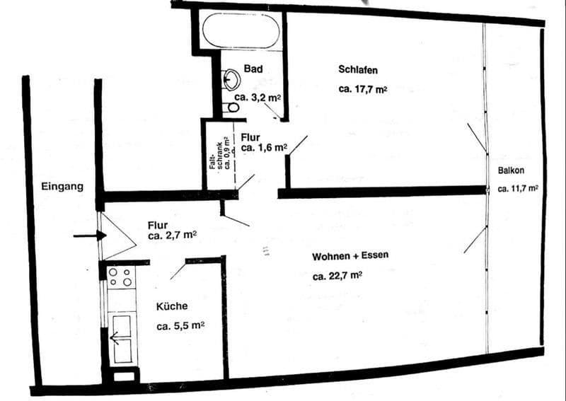 Predaj bytu 2-izbový 60 m², Wiesbaden, Hesensko Predaj bytu 2-izbový 60 m², Wiesbaden, Hesensko