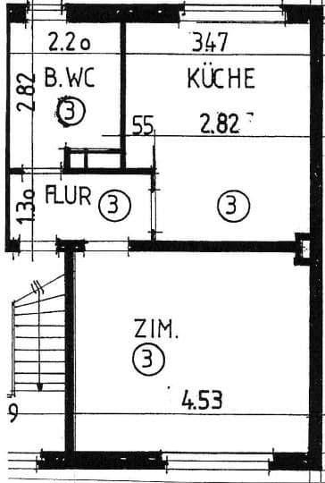 Prenájom bytu 1-izbový 43 m², Robert-Koch-Straße 8, Leverkusen, Severné Porýnie - Westfálsko Prenájom bytu 1-izbový 43 m², Robert-Koch-Straße 8, Leverkusen, Severné Porýnie - Westfálsko