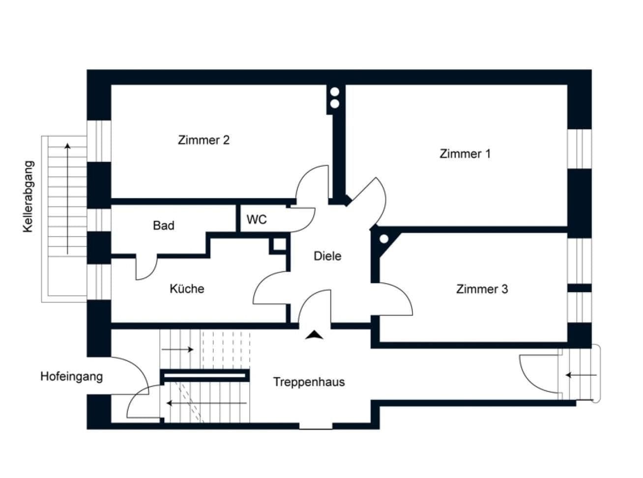 Predaj bytu 3-izbový 69 m², Frankfurt am Main, Hesensko Predaj bytu 3-izbový 69 m², Frankfurt am Main, Hesensko