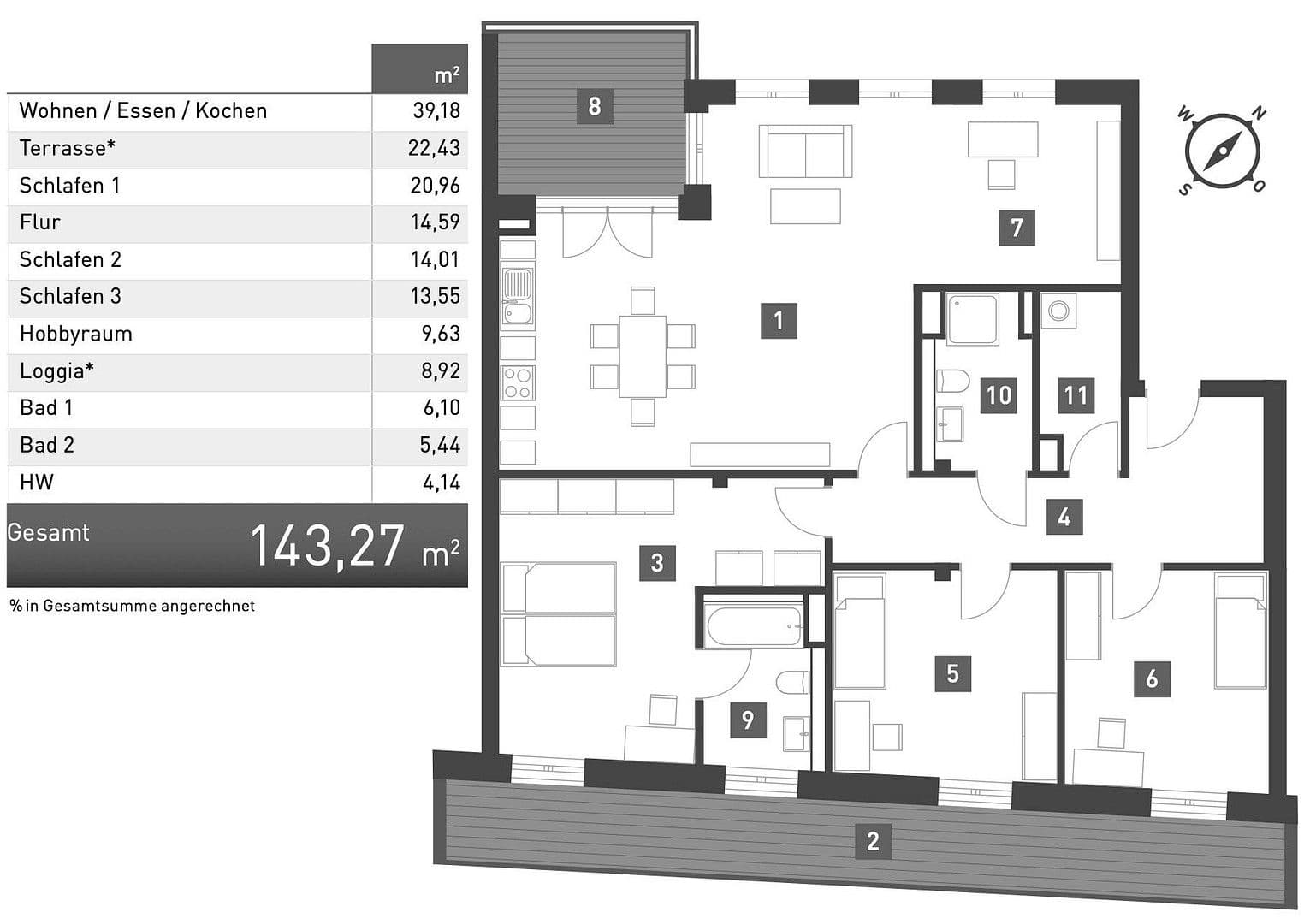 Predaj bytu 4-izbový 144 m², Frankfurt am Main, Hesensko Predaj bytu 4-izbový 144 m², Frankfurt am Main, Hesensko