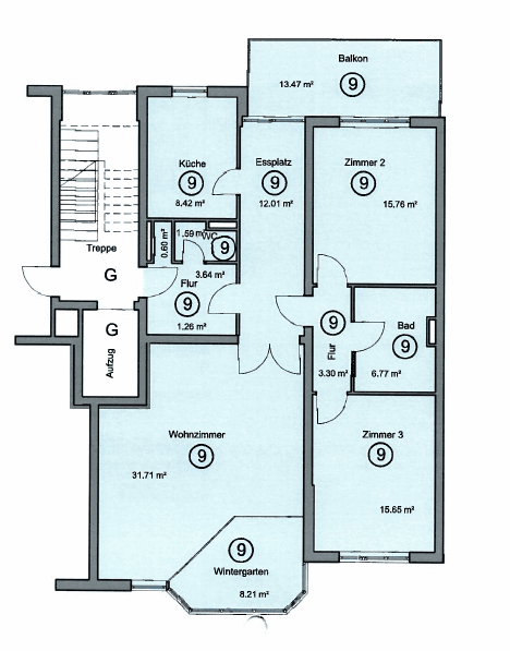 Predaj bytu 3-izbový 115 m², Bornimer Strasse 9, Berlin, Berlín Predaj bytu 3-izbový 115 m², Bornimer Strasse 9, Berlin, Berlín