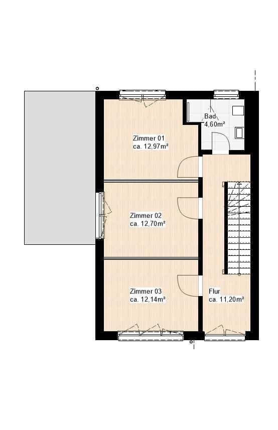 Prenájom domu 159 m², pozemek 155 m², Offenbach, Hesensko Prenájom domu 159 m², pozemek 155 m², Offenbach, Hesensko