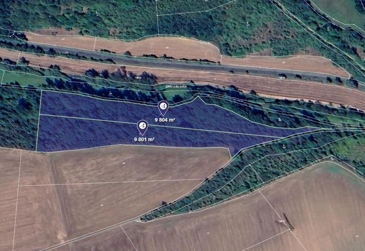 Predaj pozemku 19.605 m², Zákolany, Středočeský kraj Predaj pozemku 19.605 m², Zákolany, Středočeský kraj