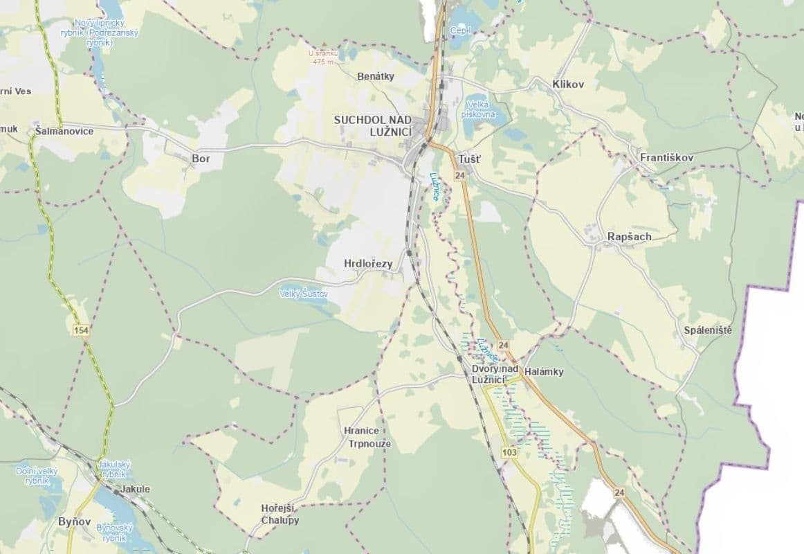 Predaj pozemku 1.336 m², Suchdol nad Lužnicí, Jihočeský kraj Predaj pozemku 1.336 m², Suchdol nad Lužnicí, Jihočeský kraj