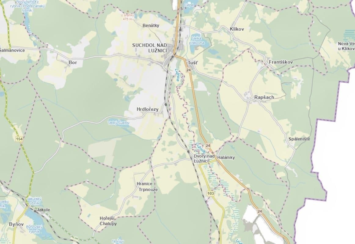 Predaj pozemku 627 m², Suchdol nad Lužnicí, Jihočeský kraj Predaj pozemku 627 m², Suchdol nad Lužnicí, Jihočeský kraj