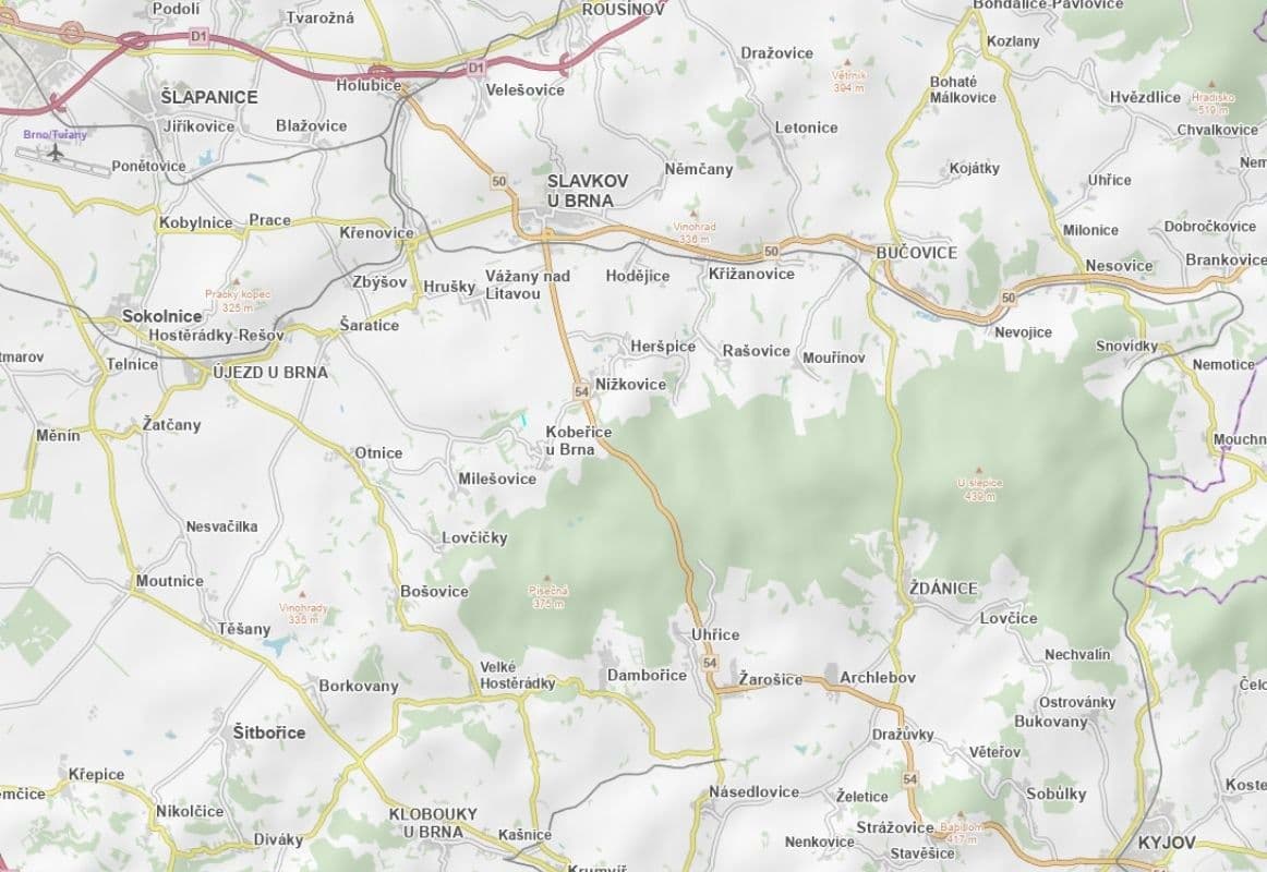 Predaj pozemku 3.134 m², Kobeřice u Brna, Jihomoravský kraj Predaj pozemku 3.134 m², Kobeřice u Brna, Jihomoravský kraj