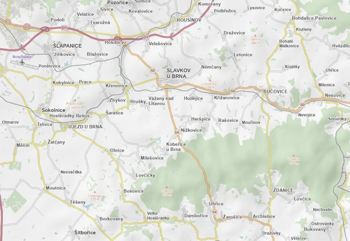 Predaj pozemku 4.324 m², Kobeřice u Brna, Jihomoravský kraj Predaj pozemku 4.324 m², Kobeřice u Brna, Jihomoravský kraj
