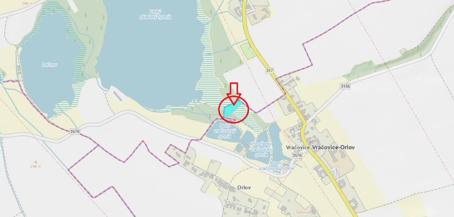 Predaj pozemku 2.036 m², Vračovice-Orlov, Pardubický kraj Predaj pozemku 2.036 m², Vračovice-Orlov, Pardubický kraj