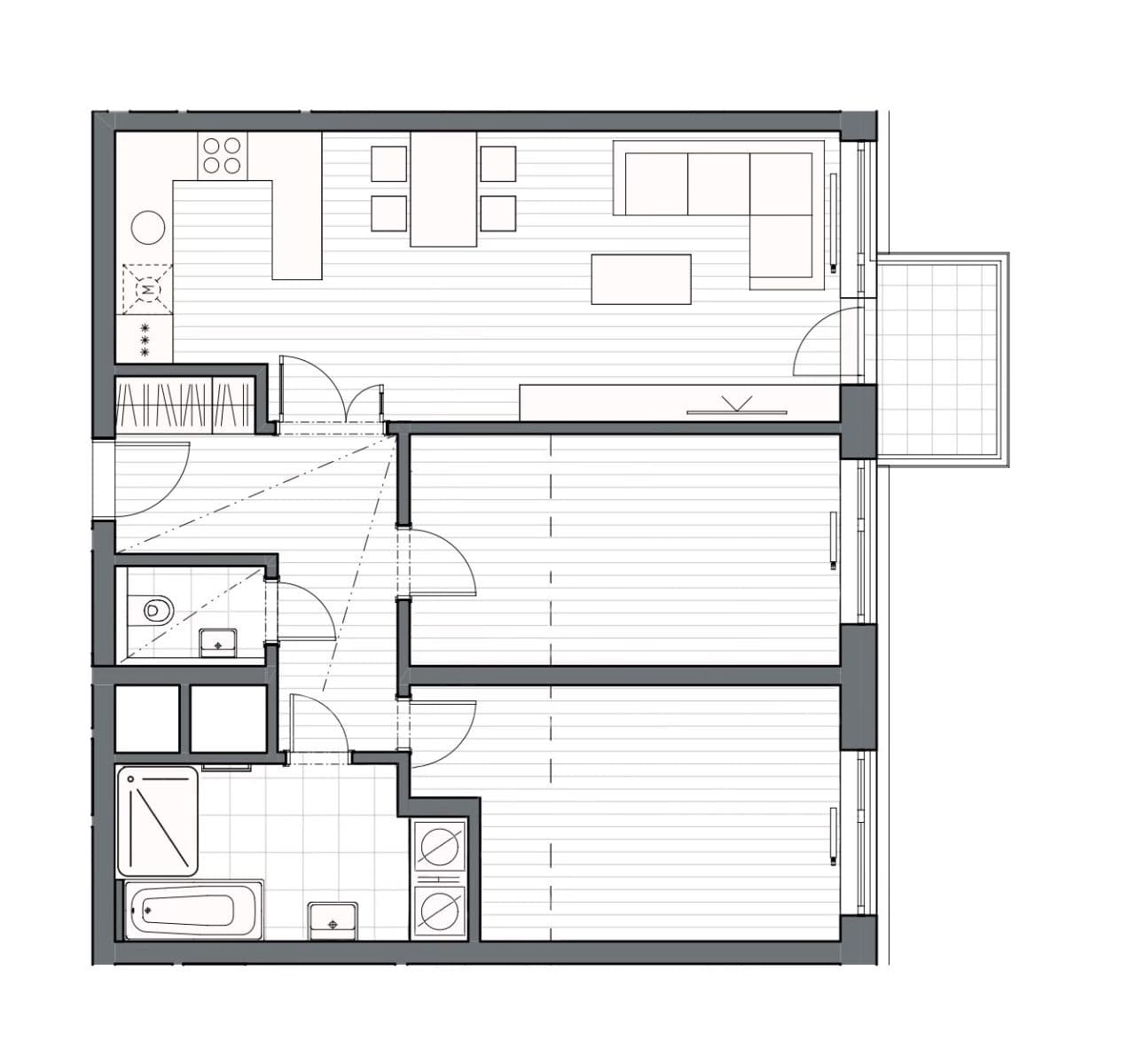 Prenájom bytu 3-izbový 86 m², Střídavá, Praha, Praha Prenájom bytu 3-izbový 86 m², Střídavá, Praha, Praha