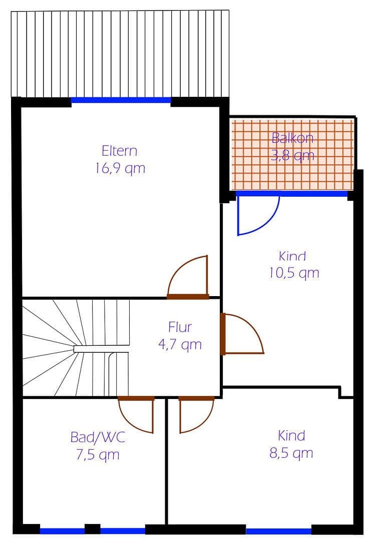 Predaj domu 98 m², pozemek 172 m², Schölischer Hochfeld 25, Stade, Dolné Sasko Predaj domu 98 m², pozemek 172 m², Schölischer Hochfeld 25, Stade, Dolné Sasko