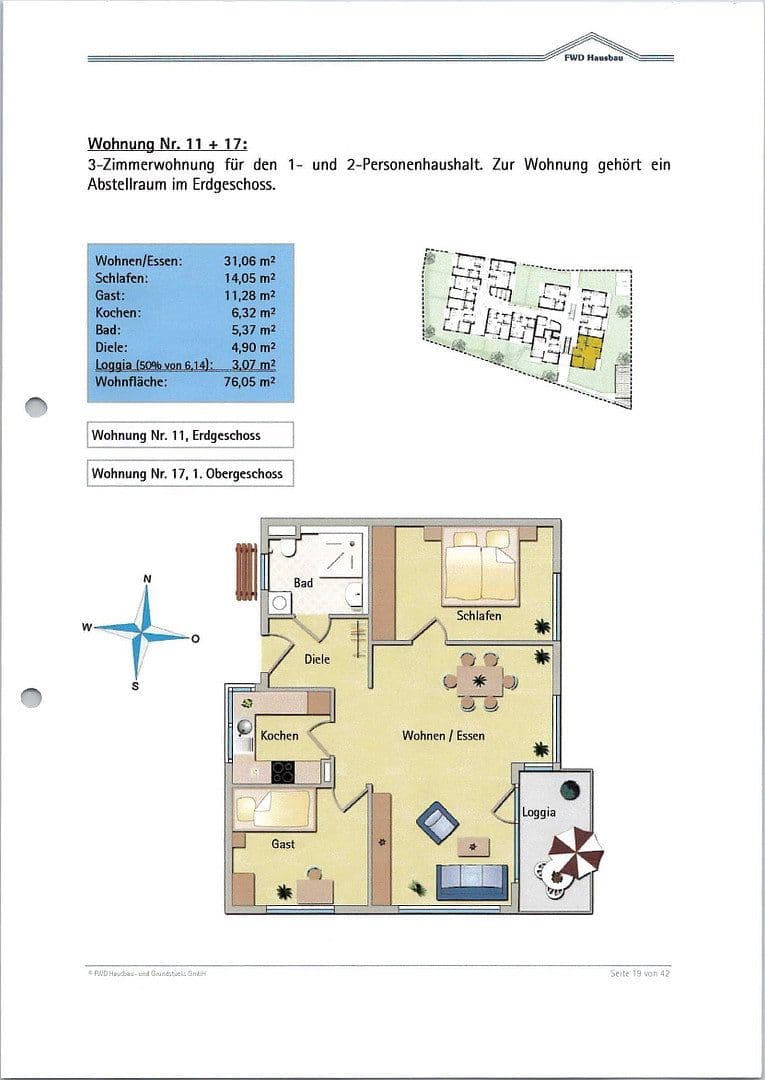 Prenájom bytu 3-izbový 76 m², Schulstraße 15, Friolzheim, Bádensko-Wurttembersko Prenájom bytu 3-izbový 76 m², Schulstraße 15, Friolzheim, Bádensko-Wurttembersko